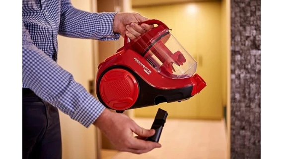 Compact apirateur cyclonique Rowenta  1,64 L 77 dB 750W Rouge – Image 6