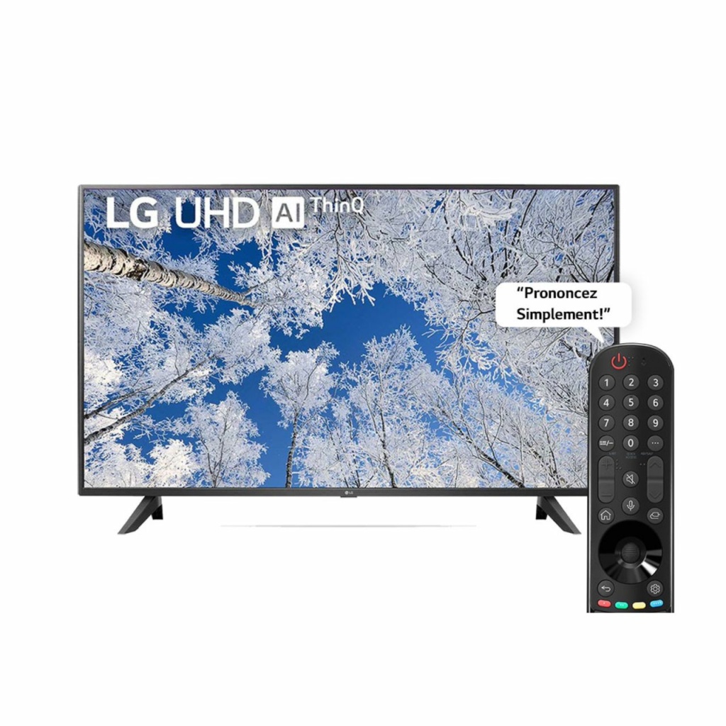 Téléviseur LG 50" pouces Smart TV 4K PVG UQ70006LB