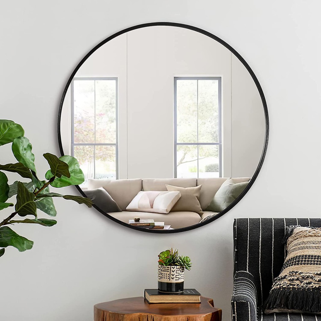 Miroir Cathi noir 60*60 cm