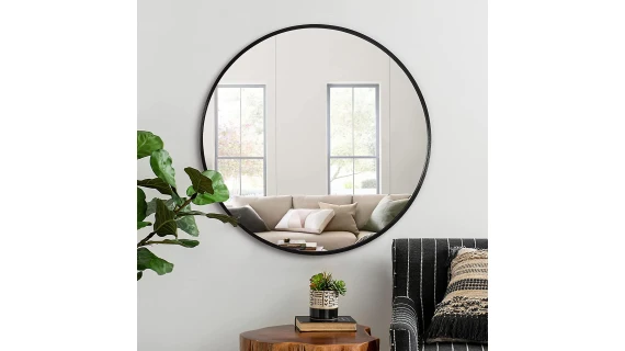 Miroir Cathi noir 60*60 cm