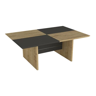 Table basse Venita en saphir - anthracite 90x60x33.8cm – Image 5