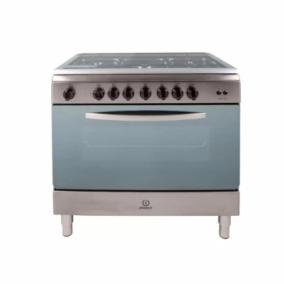 Cuisinière INDESIT 5 Feux 90x60 Inox BIM951EGS