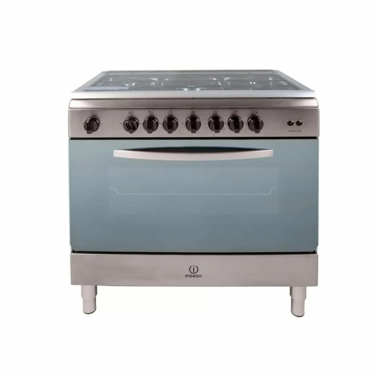 Cuisinière INDESIT 5 Feux 90x60 Inox BIM951EGS