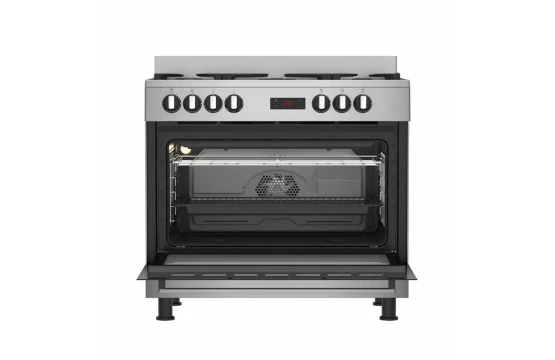 Cuisinière BEKO 5 Feux 90x60 Inox A Gaz Inox GM15325DX