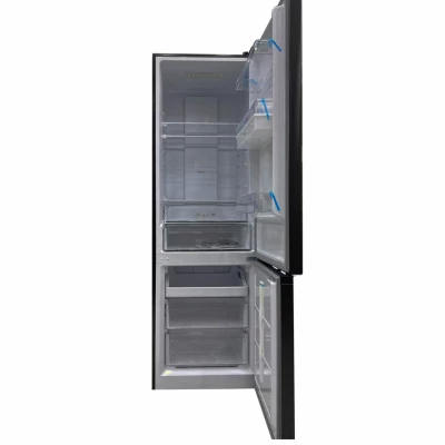 Refrigerateur Elactron Combine 3 Tiroirs Avec Fontaine Grand Model  Noir FN243D – Image 3