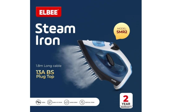 Fer à vapeur électrique ELBEE SMR 2
