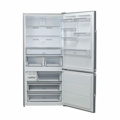 Refrigerateur HOTPOINT 558 Litres Combine 3Tiroirs  Silver HA84BE72X-84CME – Image 3