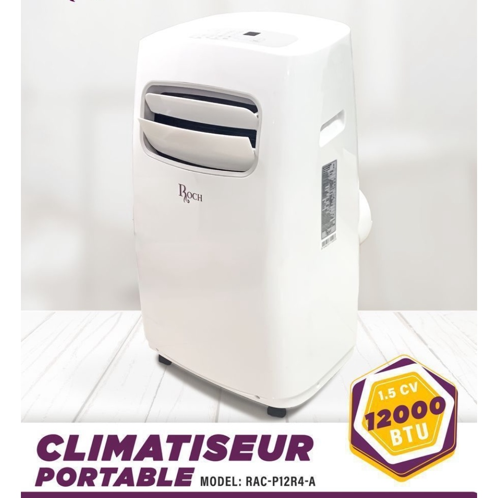 roch portable 12000 btu 1.5 cv