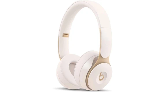 Casque Beats Solo Pro Ivoire sans fil avec réduction du bruit MRJ72