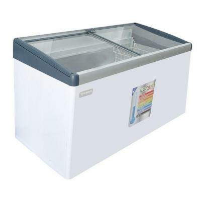 Congélateur Smart Technology Horizontal 600 Litres Vitrine Blanc 757 STCCV