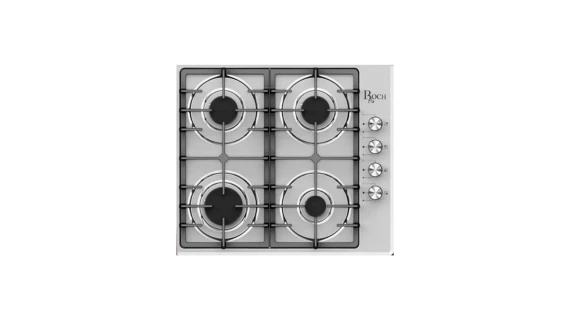Plaque Encastrable ROCH 4 Feux 60X60 A Gaz  CI RBH60SCIX