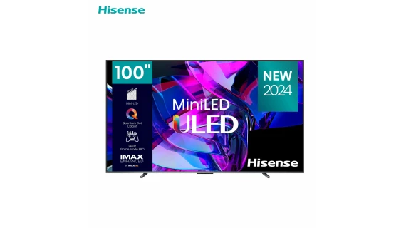Televiseur HISENSE ULED 100″  pouces Quantum Dot 4K Smart VIDA 100U7K