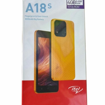 itel A18s Mémoire 32 Go Ram 2 Go Dual sim Ecran 5 pouces