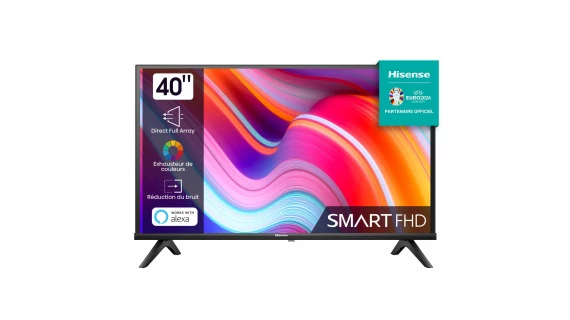 Televiseur HISENSE 40″ pouces Full HD Smart TV VIDA écran sans bords Série A4K