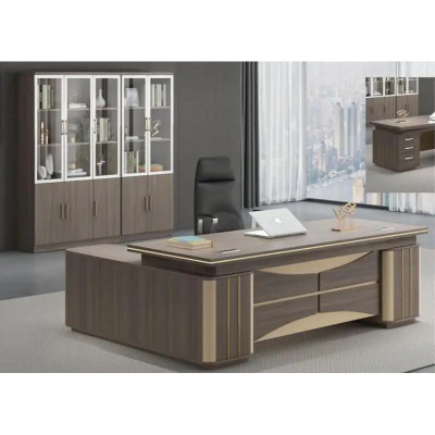 Table de Bureau + Armoire 5 Battants KT896-18