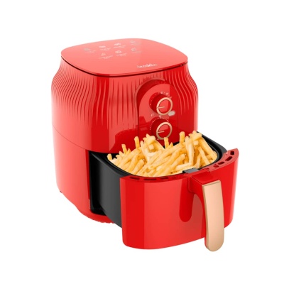 Friteuse à air Decakila 4.5L - Puissance de 1400W - Minuterie de 60 minutes KEEC073R