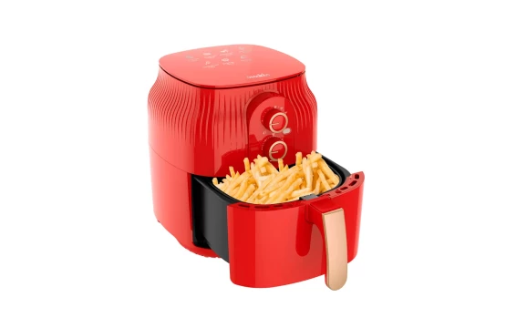 Friteuse à air Decakila 4.5L - Puissance de 1400W - Minuterie de 60 minutes KEEC073R