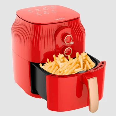 Friteuse à air Decakila 4.5L - Puissance de 1400W - Minuterie de 60 minutes KEEC073R – Image 4