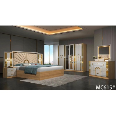 Ensemble de Chambre à Coucher de Luxe - Modèle MC615#