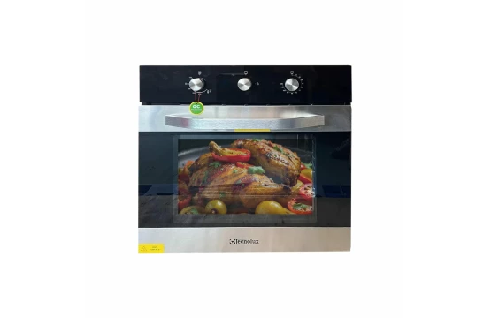 Four TECHNOLUX Encastrable A Gaz Noir Inox QMG60-3B00