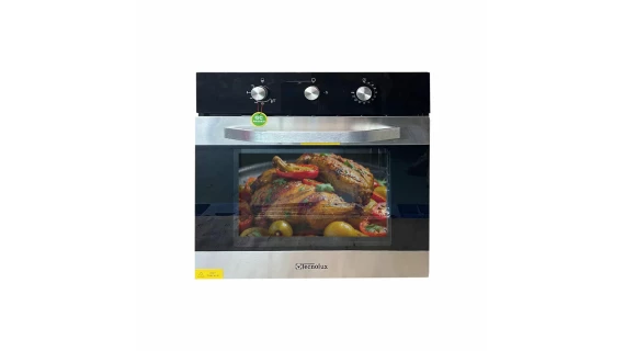 Four TECHNOLUX Encastrable A Gaz Noir Inox QMG60-3B00