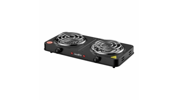 Réchauffage Electrique DECAKILA 2 Feux Noir KECC002B