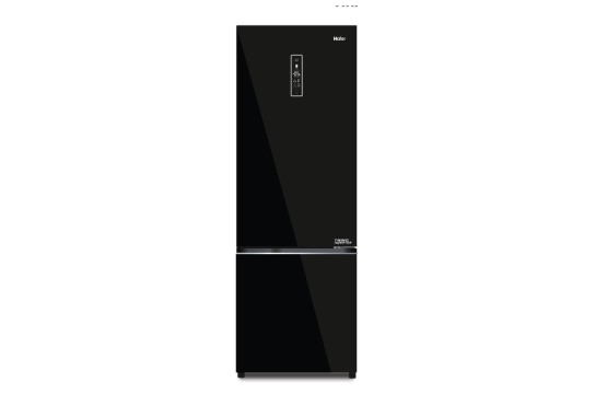 Réfrigérateur HAIER Combine Verre Mirroir Double Inverter 2 portes 350 Litres Brut HRF-IVB378VNBG