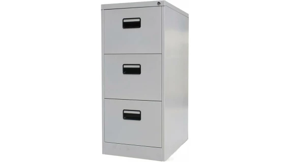 Classeur En Métal Tiroir - Classeur Mobilier De Bureau Avec 3 Tiroirs - Armoire À Documents Classeur