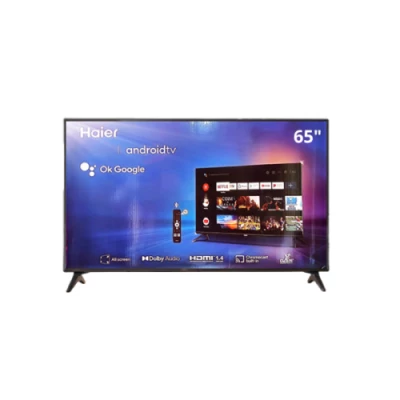 Télévision Haier  65" pouces LED TV, Smart  4K HDR   HDR  Dolby Audio H65K800UG