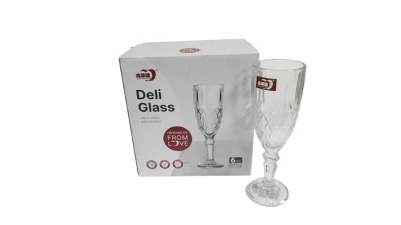Verre a Vin Deli Soga En Forme De Flute Pak 6 Pieces 165 ML