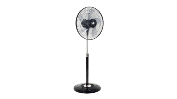 5 pales, 1 moteur puissant, une tige extensible et une lourde base arrondie pour plus de stabilité. Ce sont les caractéristiques facilement identifiables du ventilateur sur pied Elbee T22. Ce que vous ne savez peut-être pas, ce sont les matériaux de haute qualité qui ont été utilisés pour fabriquer cette beauté. Installez cette beauté dans votre maison ou votre bureau et vivez la bonne vie que vous méritez. Détails + dimensions Taille de la cage : 18 » Hauteur max. du support : 1.35m Lames 5 lames en plastique Quantité par carton : Traduit avec DeepL.com (version gratuite)