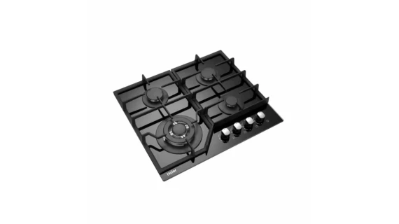Plaque  Haier Encastrable 4 Feux a gaz  60x60 Noir  HOB760B