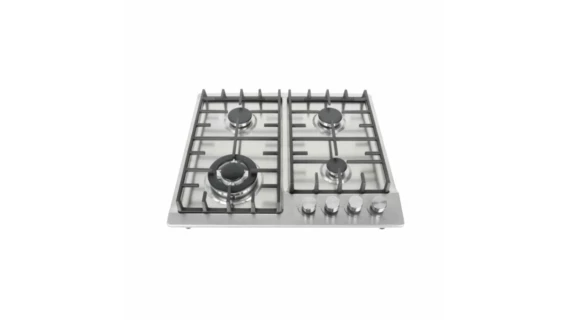 Plaque Encastrable Technolux 4 Feux à Gaz Inox TEC4GG