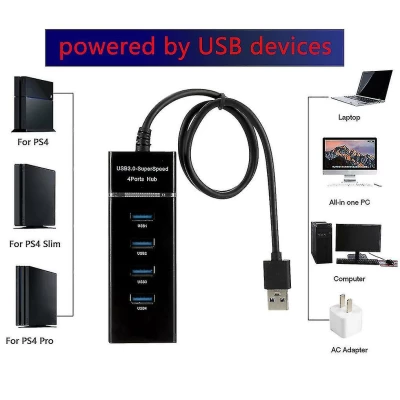 Concentrateur Universel USB 3.0 Superspeed ​​À 4 PORTS – Image 3