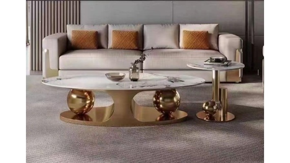 Table à Thé De Luxe Moderne Et Simple Pour Salon