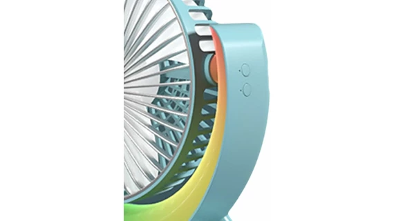 Ventilateur de refroidissement  USB - Vent fort - De bureau - Pour voyage – Image 2