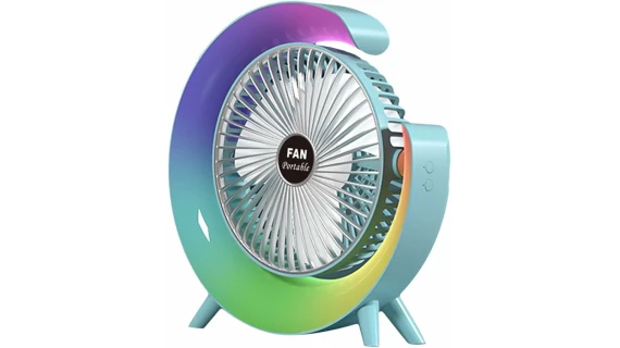 Ventilateur de refroidissement  USB - Vent fort - De bureau - Pour voyage – Image 5