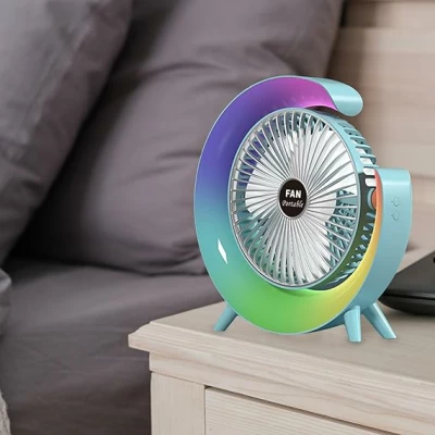 Ventilateur de refroidissement  USB - Vent fort - De bureau - Pour voyage – Image 9