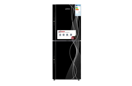 Réfrigérateur Astech Combiné 4T Grand Modèle Noir FC387BLK-VE