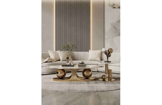 Table basse plus table d’appoint
