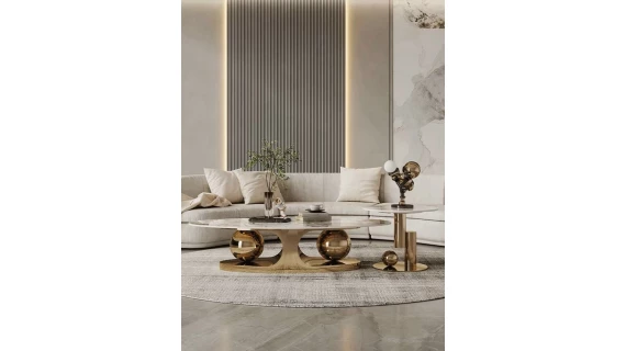 Table basse plus table d’appoint