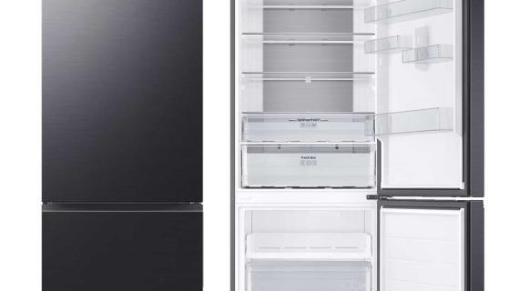 Réfrigérateur Samsung Combiné 3 Tiroirs Noir RB53