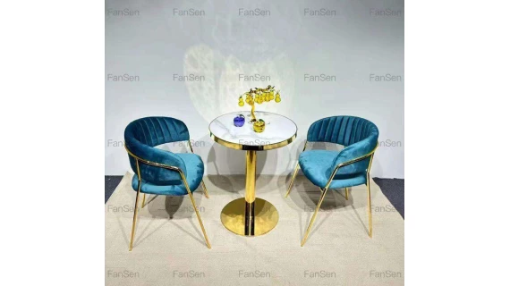 Ensemble Table Tête à tête Vip (NOIR BLEU VERT MARON)