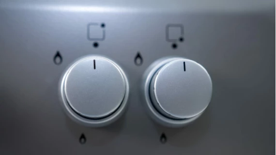 Cuisinière Electron  4 feux à gaz, inox 4 feux EL5050 – Image 5