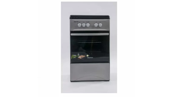 Cuisinière Electron  4 feux à gaz, inox 4 feux EL5050