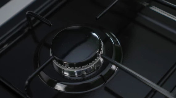 Cuisinière Electron  4 feux à gaz, inox 4 feux EL5050 – Image 6