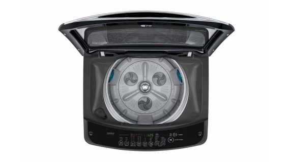 Machine à Laver LG 14kg UBLodome Top Load Noir T1466NEHT2A – Image 4