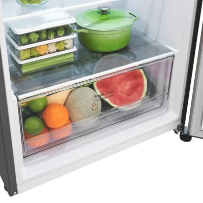 Réfrigérateur Lg 2 Portes 395 Litres  Inverter New Model Gris  GN-B392PLGB – Image 15