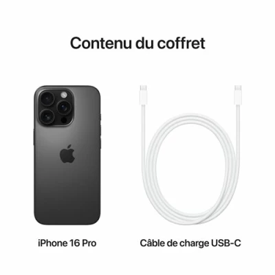APPLE  | IPhone 16 Pro -6,3"  Pouces 5G  - 128GB -  Double SIM – Image 9