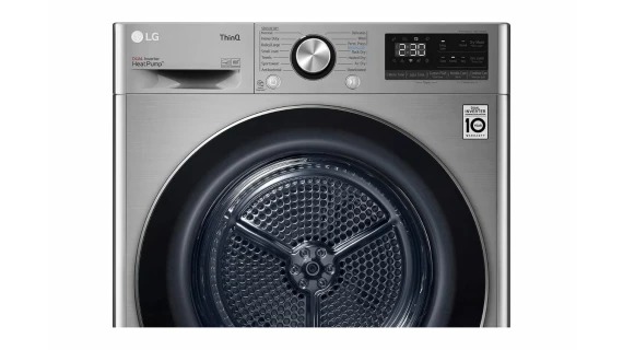 Sèche-linge LG 9kg  DUAL INVERTER Gris RH90V9PV8N – Image 4